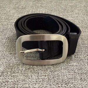 Women’s Black Leather Belt
